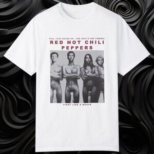 Red Hot Chili Peppers Fight Like A Brave Rock Band Tour Fan Gift T-shirt 159